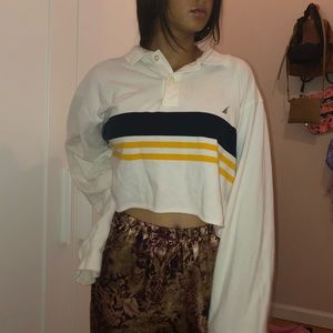 Vintage Nautica White Pullover